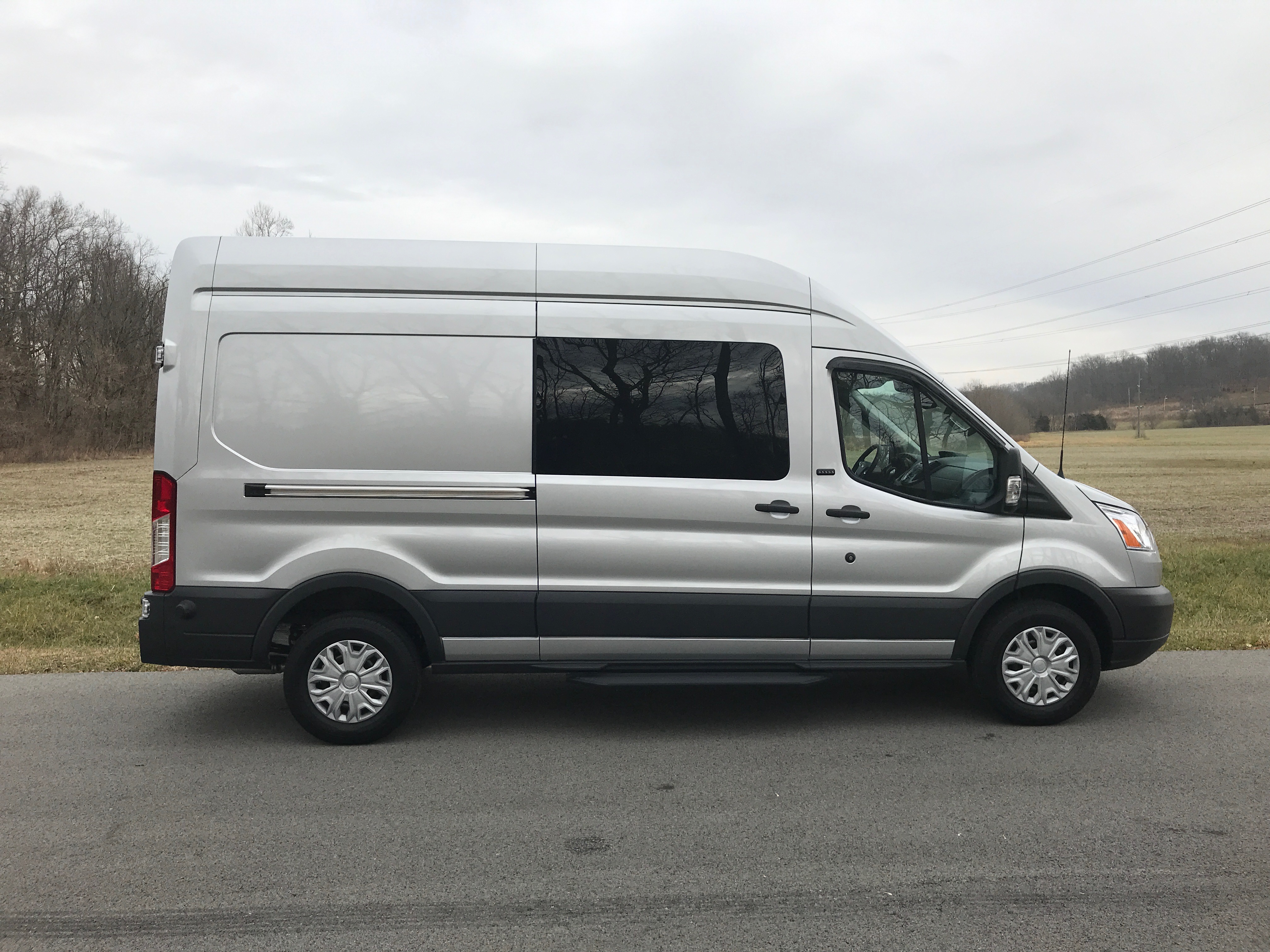 ford transit high top camper conversion